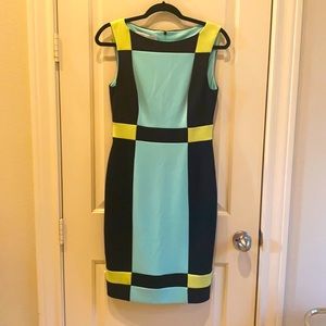 Color-Block Dress